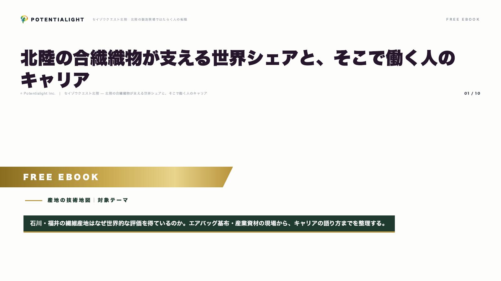 北陸の合繊織物 eBook表紙