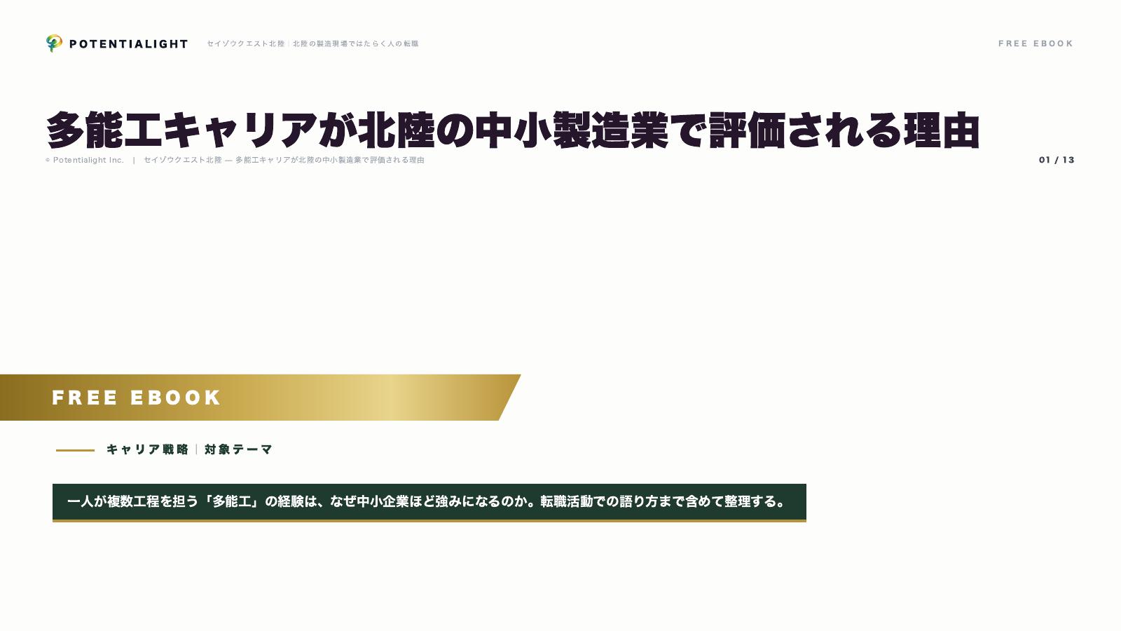 多能工キャリア eBook表紙